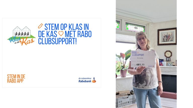 Lees meer over het artikel Blij met de Rabo cheque